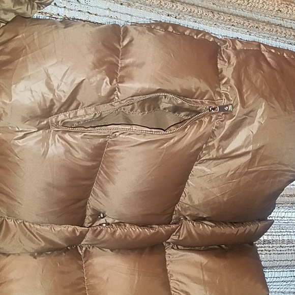 RALPH LAUREN Cayfrutray Truffle DOWN Puffer Jacket Winter Coat Faux Fur - Picture 6 of 11